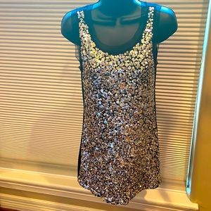 Boston Proper Sequin Top